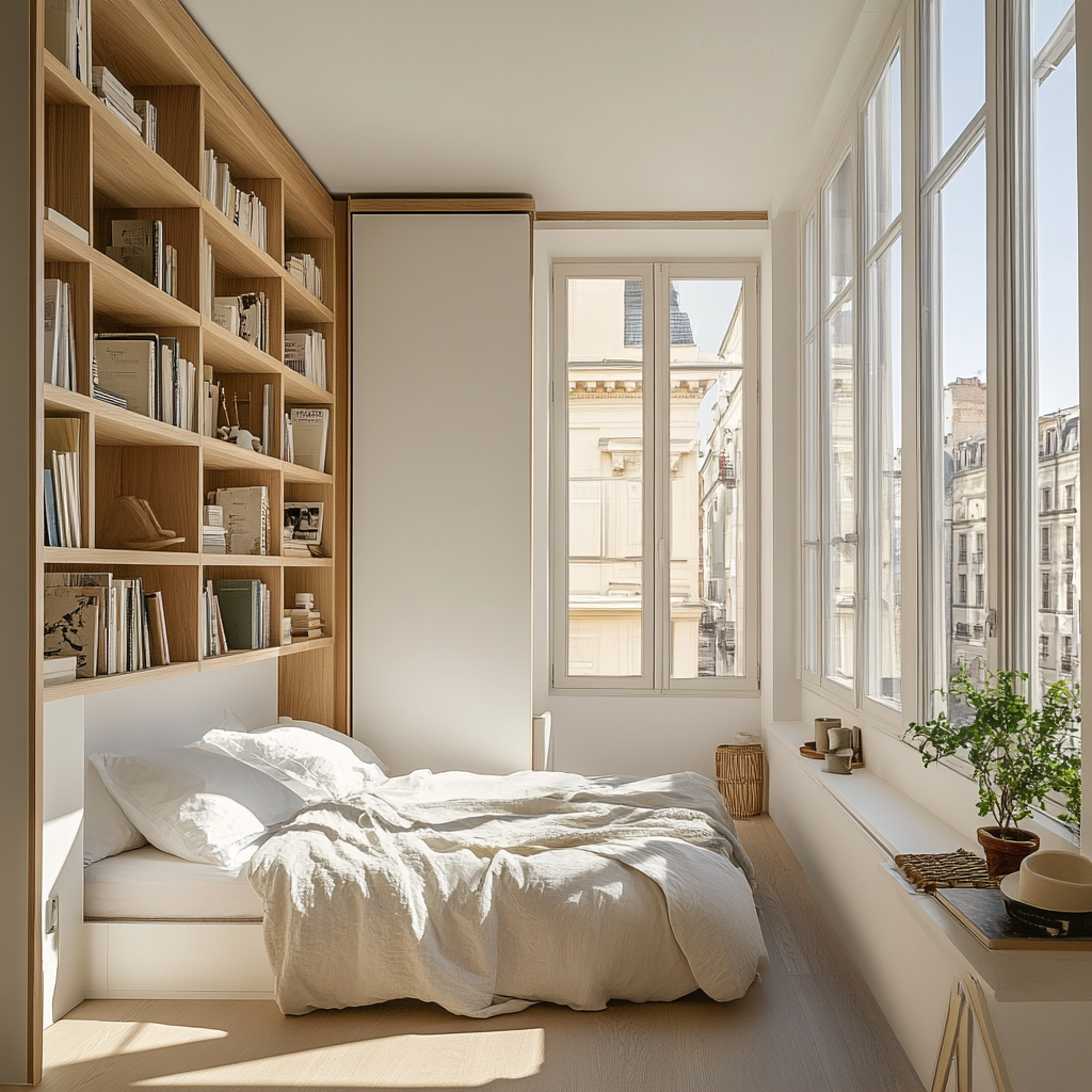 murphy bed, Cama de Casa Rebatível