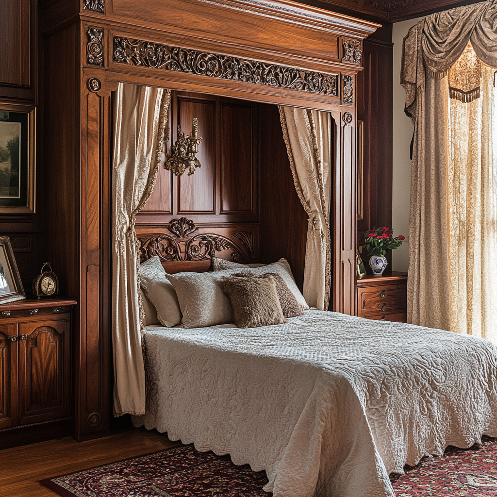 Cama de Matrimonio Abatible, murphy bed, Cama de Casa Rebatível