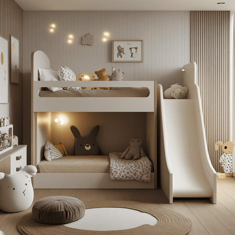 Cama con Tobogán