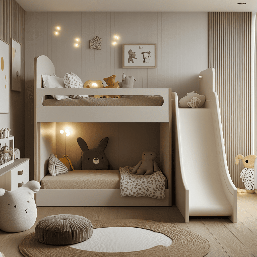 Cama con Tobogán